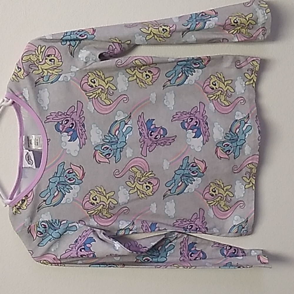 My Little Pony pj top girls size 10 100% polyester.